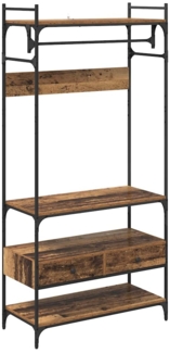 vidaXL Kleiderschrank Altholz 89 x 39 x 184.5 cm Holzwerkstoff 883547