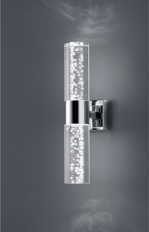 Vornehme 6,4 Watt LED Wandleuchte in Chrom