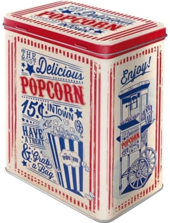 Nostalgic-Art Vorratsdose Kaffeedose Blechdose - Popcorn