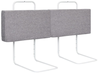 Clanmacy Bettschutzgitter Bettgitter Bettschutzgitter Kinder Verstellbares Seitenschutz 2x60 cm (2 St)