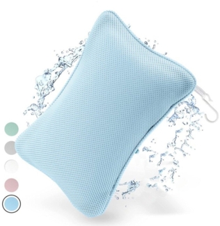 XDeer Nackenstützkissen Badewannenkissen mit Saugnäpfen,Badewannenkissen Nacken,Nackenkissen, Set, Badewanne,Badekissen für Badewanne,Kissen & Duschkissen Badewanne