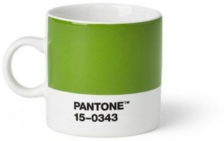 PANTONE Kaffeeservice, Fine Bone, PANTONE Porzellan Espressotasse, dickwandig, spülmaschinenfest, 120ml