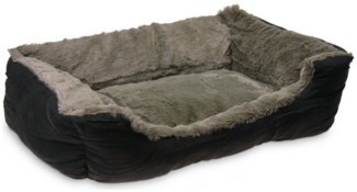 Beeztees Tierbett Katzenbett Baboo taupe/schwarz