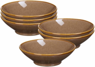 Ritzenhoff & Breker Sahara Beilagenschale ø 14,5 cm 6er Set - Dunkelbraun - DS