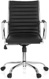 hjh OFFICE Profi Chefsessel VEMONA 10 Kunstleder Schwarz