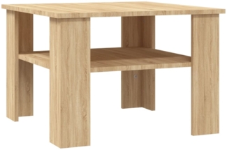 vidaXL Couchtisch Sonoma-Eiche 60x60x42 cm Holzwerkstoff 800210