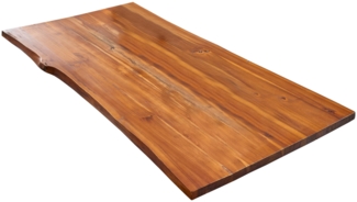 Tischplatte Baumkante Akazie cognac 120 x 80 cm IMKA 76625138