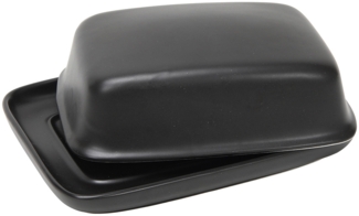 Butterdose BLACK, 6 x 13.50 x 18 cm