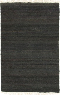 Morgenland Kelim Teppich - Trendy - 240 x 170 cm - schwarz