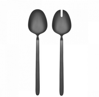 blomus STELLA Salatbesteck schwarz 28cm