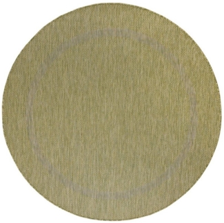 Ayyildiz Teppiche Outdoorteppich RELAX 4311, rund, Höhe: 5 mm, pflegeleicht, robust, In- und Outdoor geeignet, große Farbauswahl