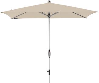 Knirps Sonnenschirm / Kurbelschirm "Automatic 230 x 150" mit Höhenverstellung, natur, 230 x 150 cm