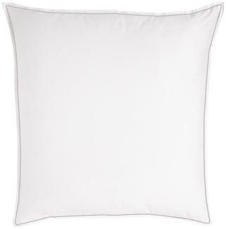 Traumschlaf Uni Kissenbezug White Collection Pico-Pico|70x90 cm| light-grey