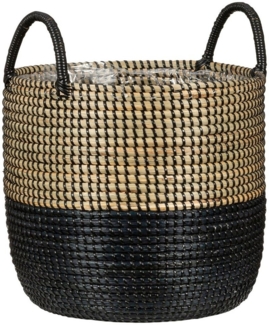 Scheurich Blumentopf nature black 39/515