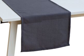 Tischläufer PANAMA anthrazit (BL 50x150 cm)