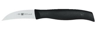 Zwilling 'Twin Grip' Schälmesser, Stahl schwarz, 6 cm