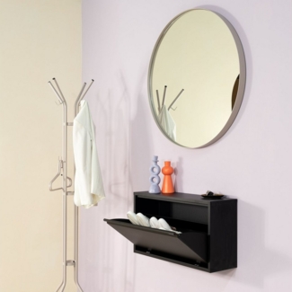 JESSY Freistehende Garderobe - Silky Taupe