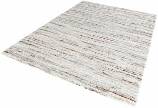 Hochflor Teppich Delight creme grau meliert - 160x230x3cm