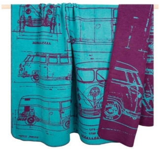 pad Decke VOLK Bulli Blau (150x200 cm) 11689-K40-1520