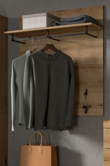 Garderobenpaneel Shawn in Evoke Eiche 90 cm