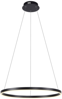 Leuchten Direkt 15394-13 RITUS LED Pendelleuchte Anthrazit rund 60cm dimmbar