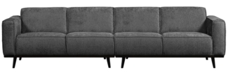 Sofa Statement aus Struktursamt 280 cm, Mountain