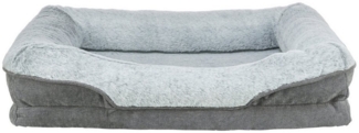 TRIXIE Tierbett Vital Bett Lino grau/hellgrau für Katzen