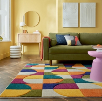 FLAIR RUGS Teppich ChaCha, rechteckig, Höhe: 8 mm, Abstrakter Teppich