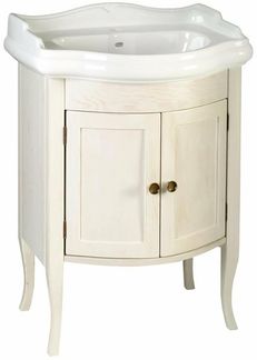 RETRO Unterschrank 60 x 80 x 45 cm, altweiß