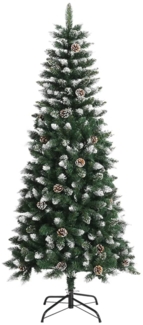 vidaXL Künstlicher Weihnachtsbaum mit Ständer Grün 150 cm PVC 345174
