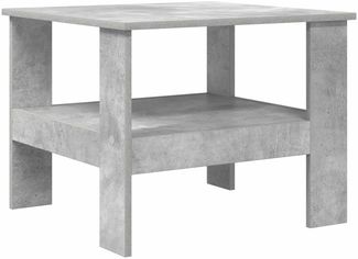 vidaXL Couchtisch, Holzwerkstoff Beton Grau, 57 x 55 x 45 cm