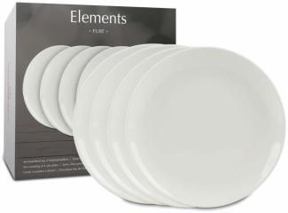 WÄCHTERSBACH Frühstücksteller Elements pure 4er Pack