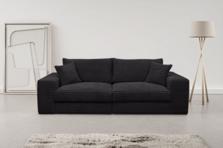 WERK2 Big-Sofa Rozzana, mit losen Rückenkissen