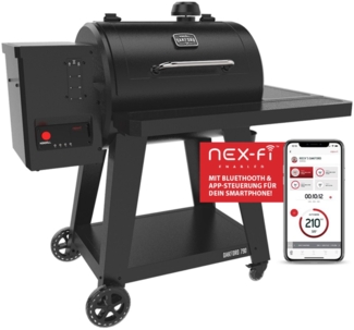 Nexgrill Smoker-Grill "Oakford 790" Pelletgrill mit APP-Steuerung, schwarz