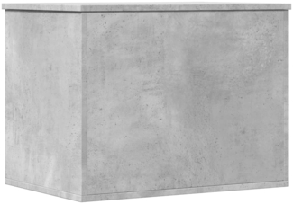 vidaXL Truhe Betongrau 60x42x46 cm Holzwerkstoff 840656