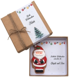 ZauberDeko Geschenkbox Geldgeschenk Verpacken Kraft Weihnacht Elch Weihnachtsmann Schneemann