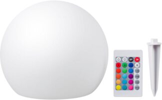 Ubbink LED Gartenleuchte MultiBright Solar Float 30, Ein-/Ausschalter, LED fest integriert, Farbwechsler, Kaltweiß, RGB, für Garten, Teich oder Pool