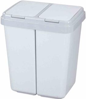 Abfalleimer "Duo Bin" 2 x 25 l