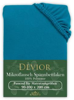 Devior Spannbettlaken Spannbetttuch Bettlaken Winter Flausch Warm Leintuch, Fleece, Gummizug: Rundumgummizug, Matratzen Bezug bis 22cm Matratzenhöhe Kuschelig Flauschig