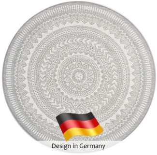 DomDeco Outdoorteppich In- & Outdoor Teppich Rund FINN, Rund