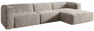 Luxusbetten24 Sofa Designer Sofa Comfy in Samt