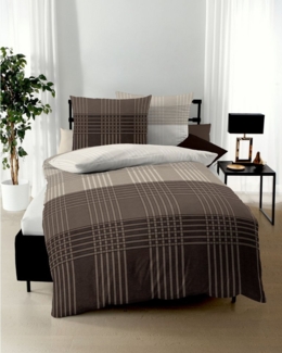 Kaeppel Bettwäsche Zones, Feinbiber, 2 teilig