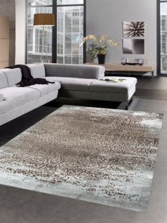 Carpetia Teppich Moderner Teppich Antik Vintage Ornamente braun beige, rechteckig, Höhe: 11 mm