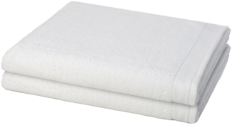 Möve Premium 2 tlg. Frottier-Set - 2 X Duschtuch (80 X 150cm) - 550 g/m² - Snow