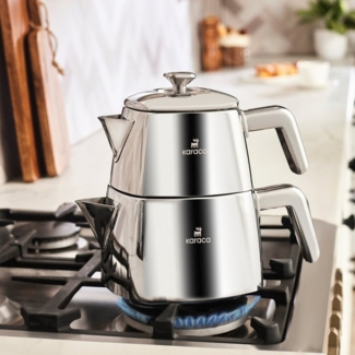 Karaca Teekanne Karaca Brewinox Teekannen Set, 1 l