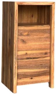 Badunterschrank 40x80 cm 'Dakar' Akazie massiv lackiert