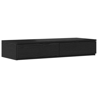 vidaXL Bettschubladen Schwarze Eiche 75 x 36.5 x 16.5 cm Holzwerkstoff 866964
