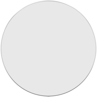 vidaXL Wandspiegel Silbern Ø 60 cm Rund 348177