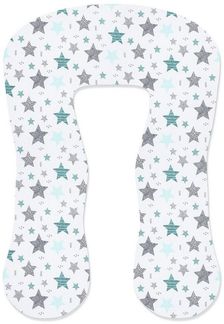 Amilian Stillkissenbezug 330 cm - Kissenbezug für XXL Stillkissen, Seitenschläferkissen, Ersatzbezug für Schwangerschaftskissen - 100 % Baumwolle