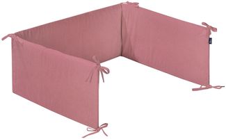 Alvi Nestchen Bettumrandung Polster Standard Mull fox glove berry 180 cm